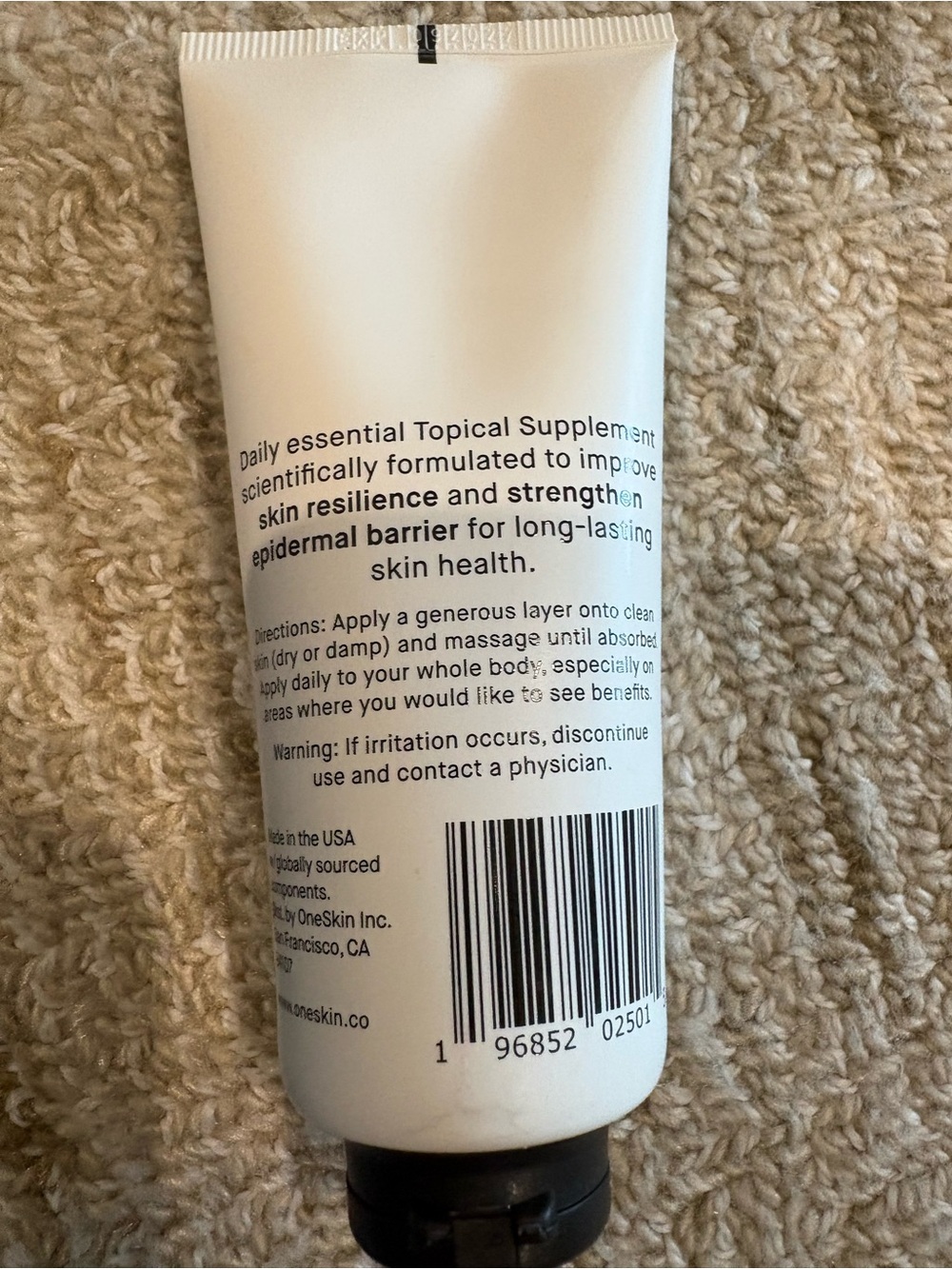 OS-01 Body Essential Moisturizer — White - Picture 3 of 3